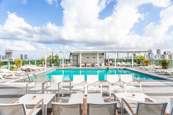 16th floor - Rooftop with 360-degree view